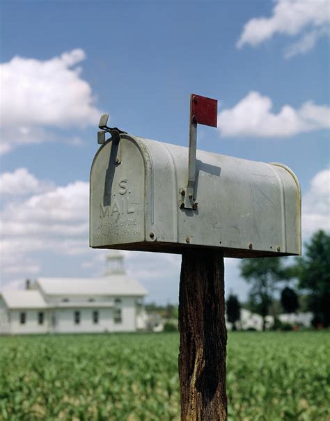 Vintage Rural Mailbox 